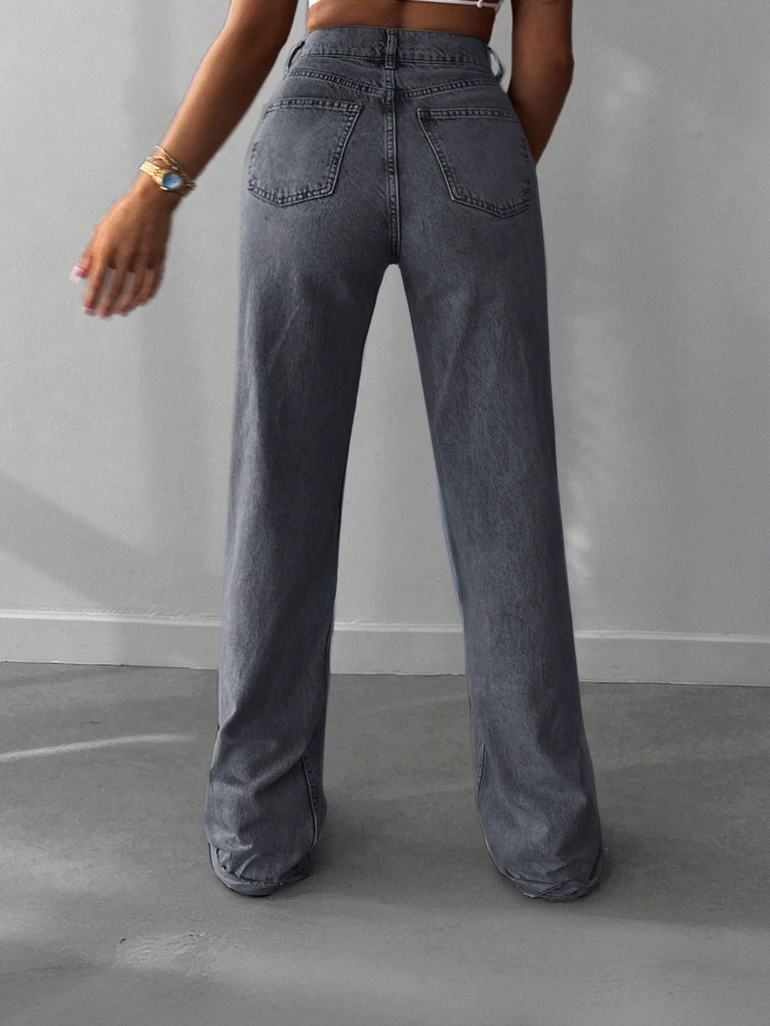 Jeans Shein, Gri