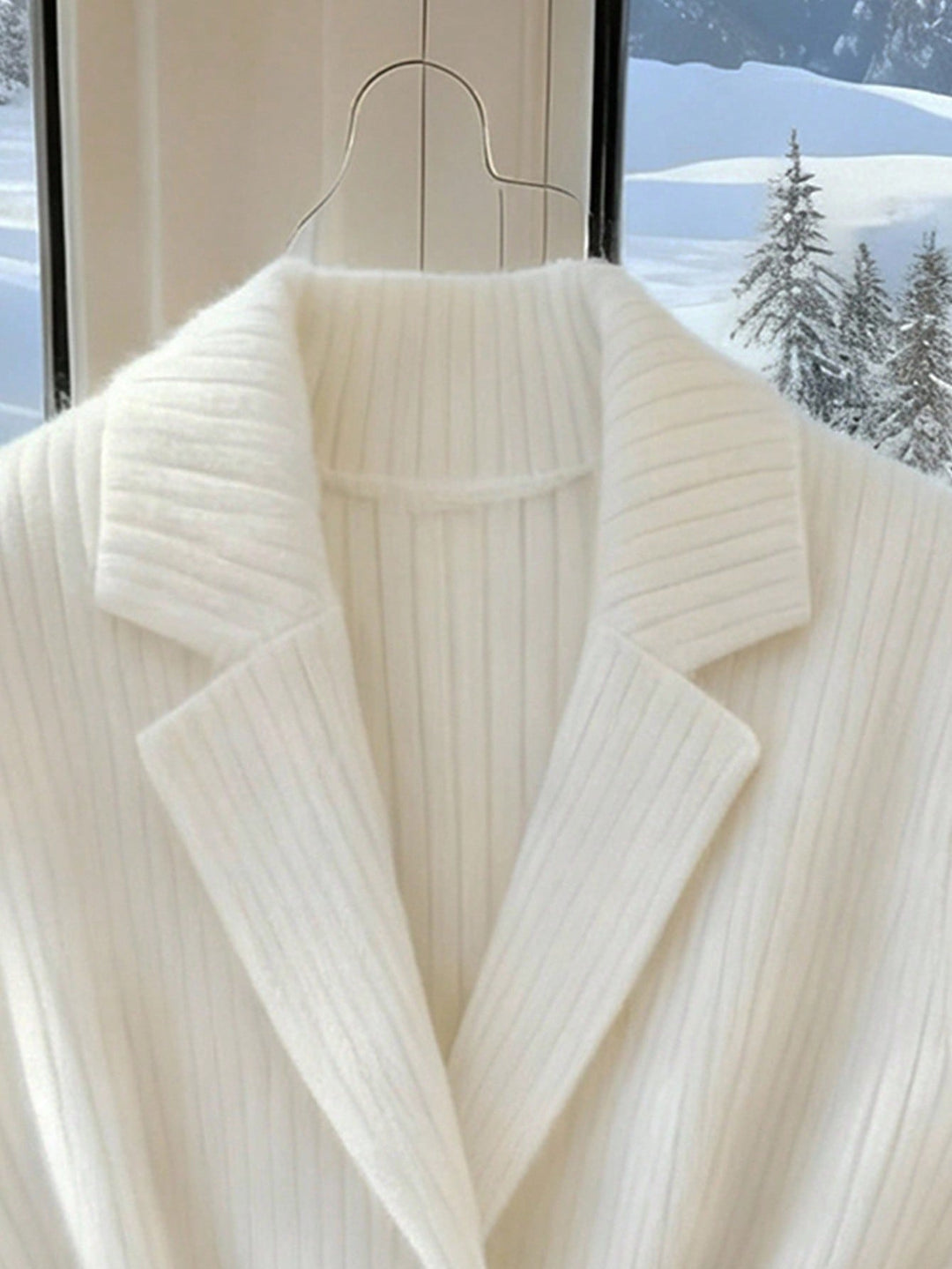 Cardigan SHEIN, alb