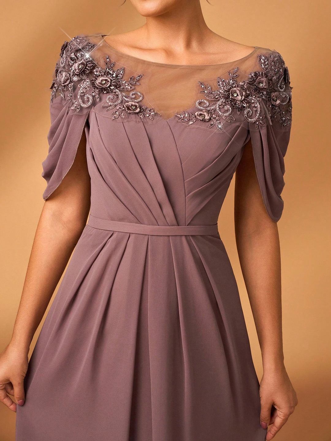 Rochie de ocazie SHEIN, mov
