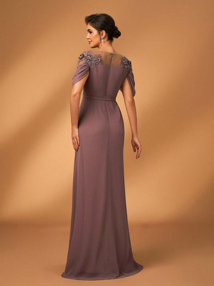 Rochie de ocazie SHEIN, mov