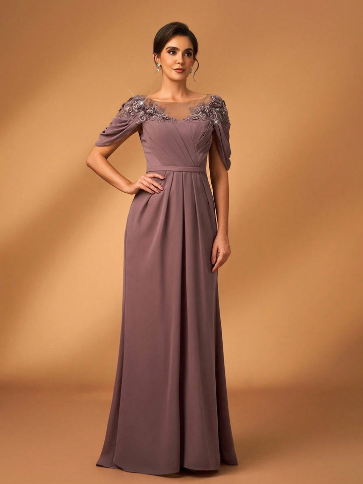 Rochie de ocazie SHEIN, mov