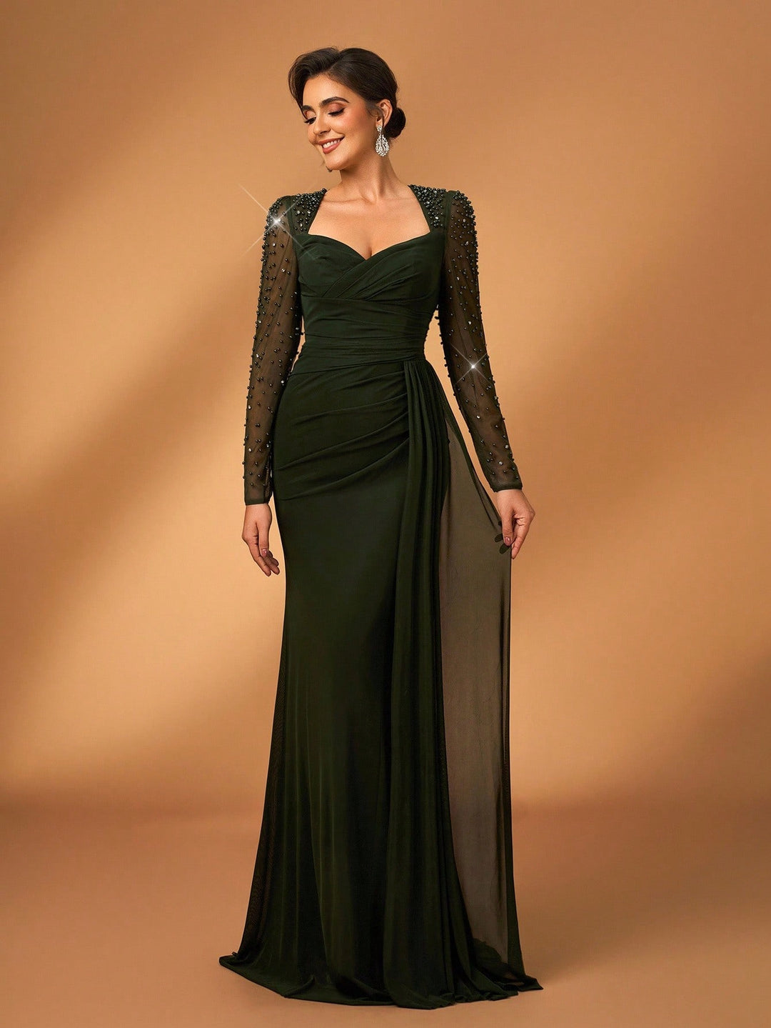 Rochie SHEIN, kaki