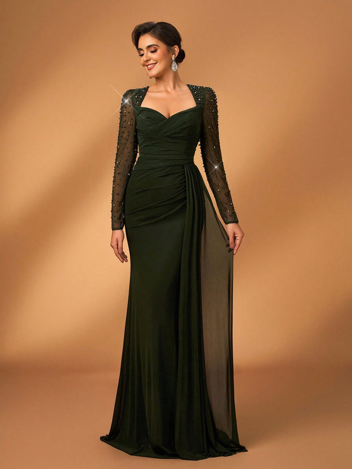 Rochie SHEIN, kaki