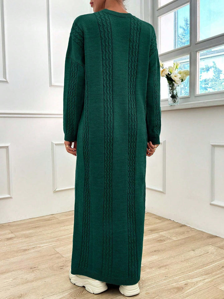 SHEIN maxi ruha, zöld