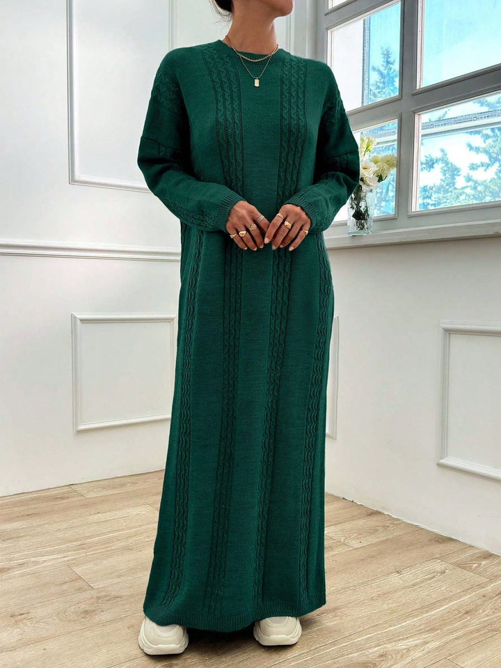 SHEIN maxi ruha, zöld