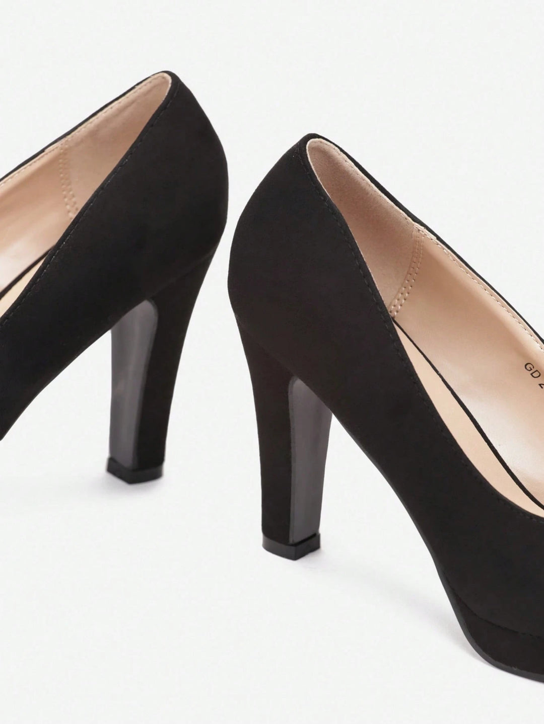 Pantofi cu toc SHEIN, negru