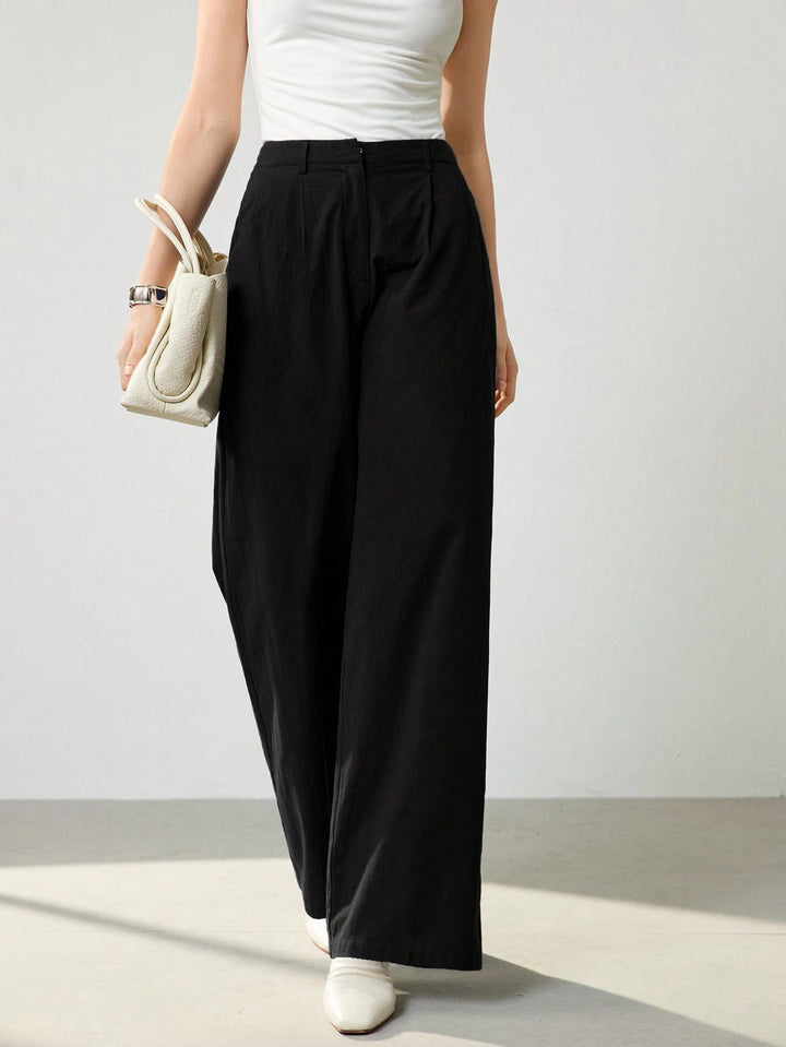 Pantaloni SHEIN, negru