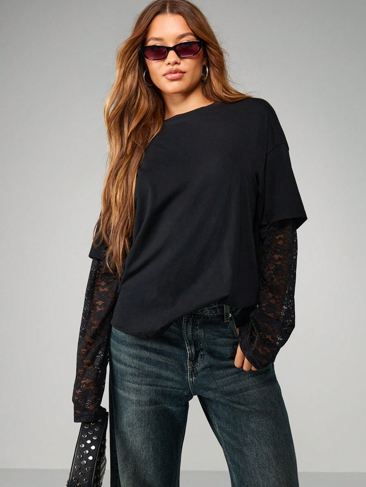 Tricou SHEIN, negru
