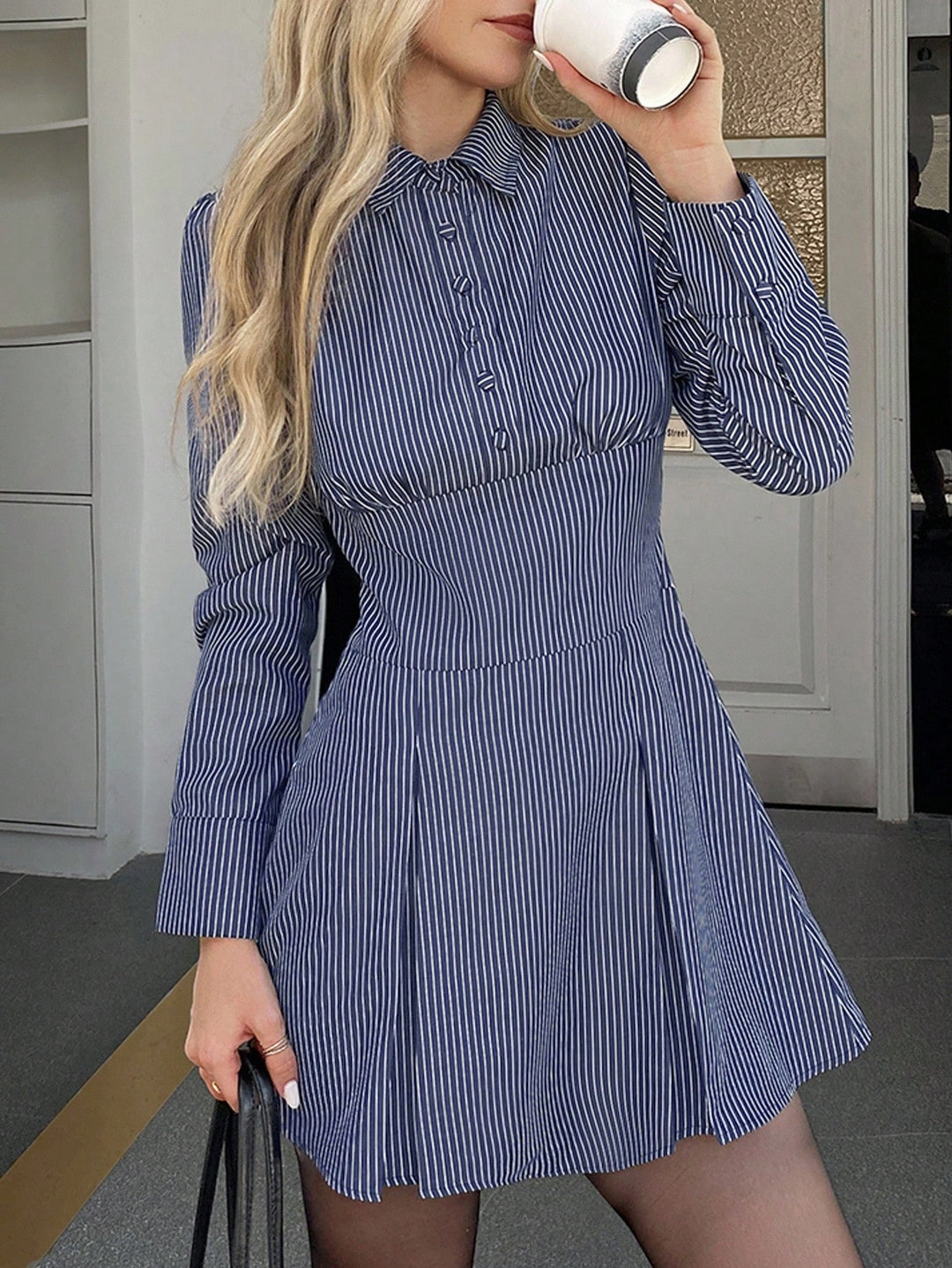 Rochie mini Shein, albastru