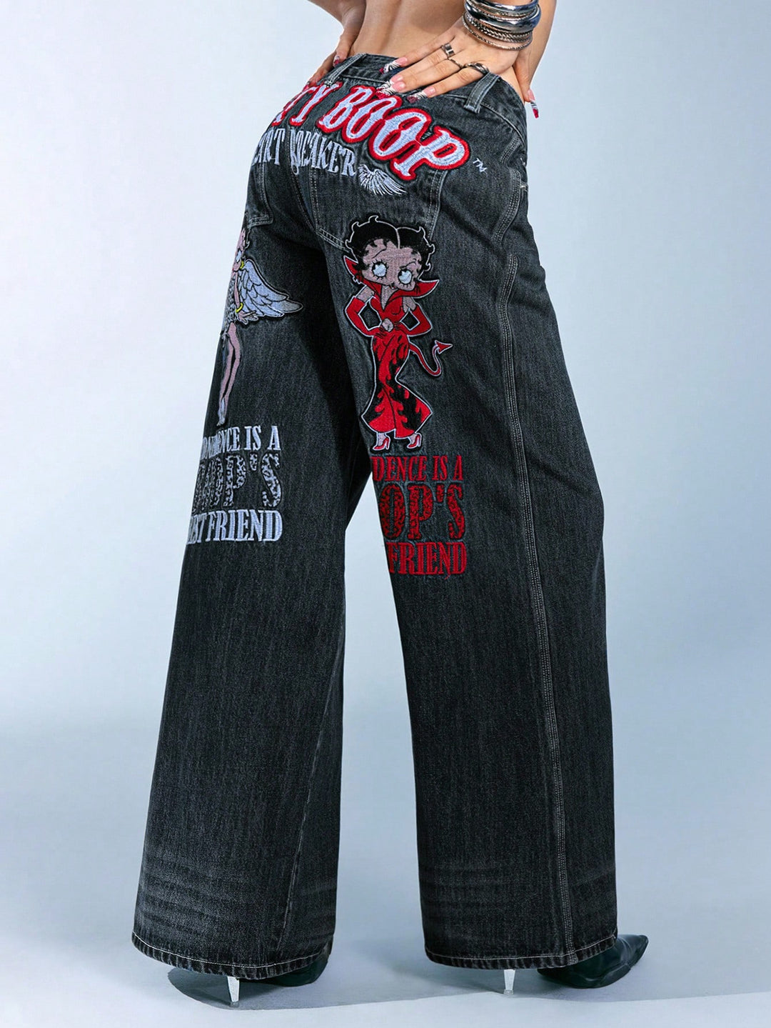 Jeans SHEIN, albastru