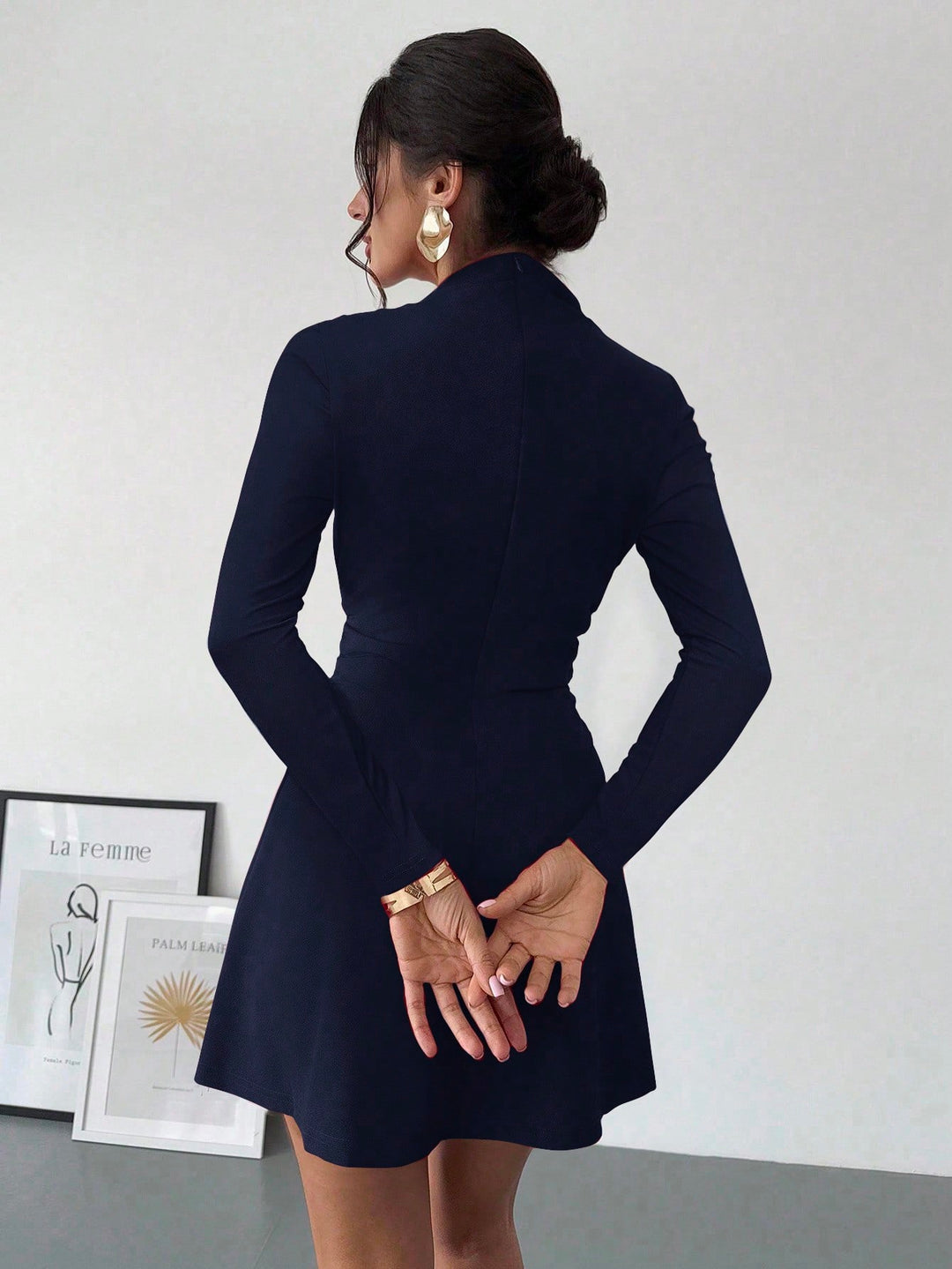 Rochie mini SHEIN, albastru