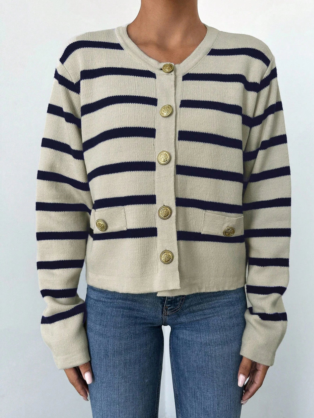 Cardigan SHEIN, bej