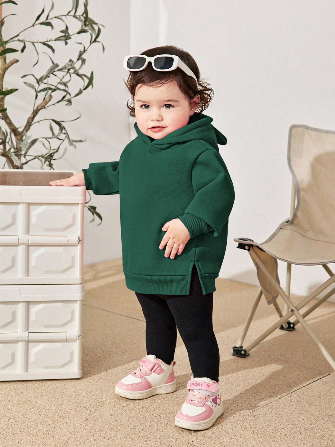 Hanorac SHEIN, verde