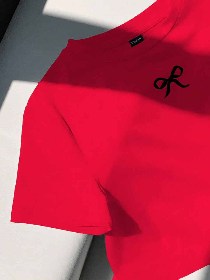 SHEIN t-shirt, red