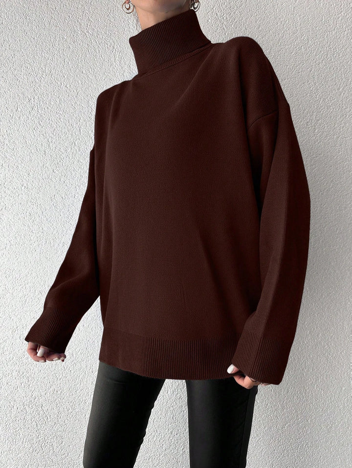 Pulover SHEIN, maro