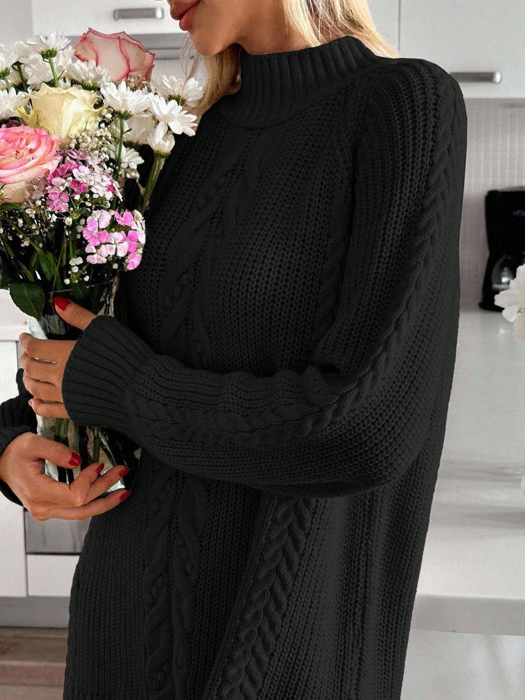 Pulover SHEIN, negru