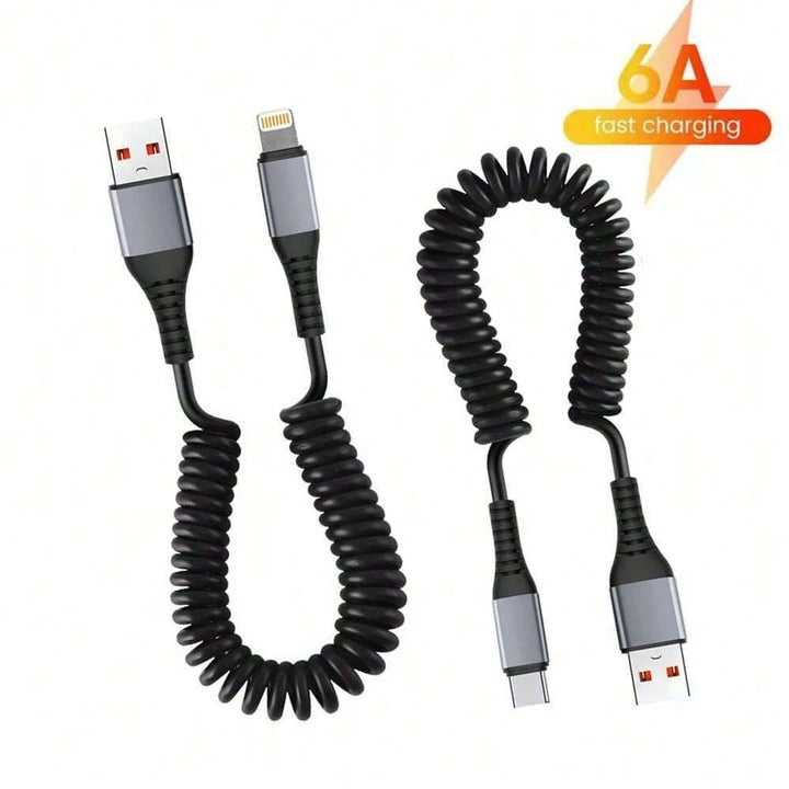 Cablu USB de încărcare SHEIN, negru