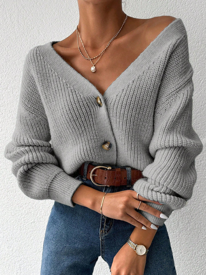 Cardigan SHEIN, gri