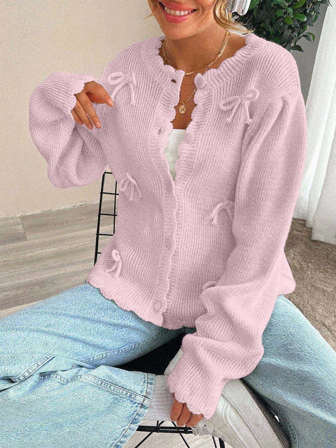 Cardigan SHEIN, roz