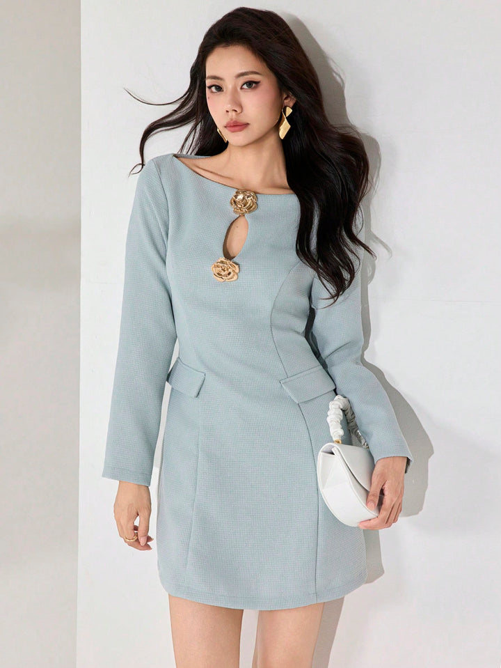 Rochie mini SHEIN, verde