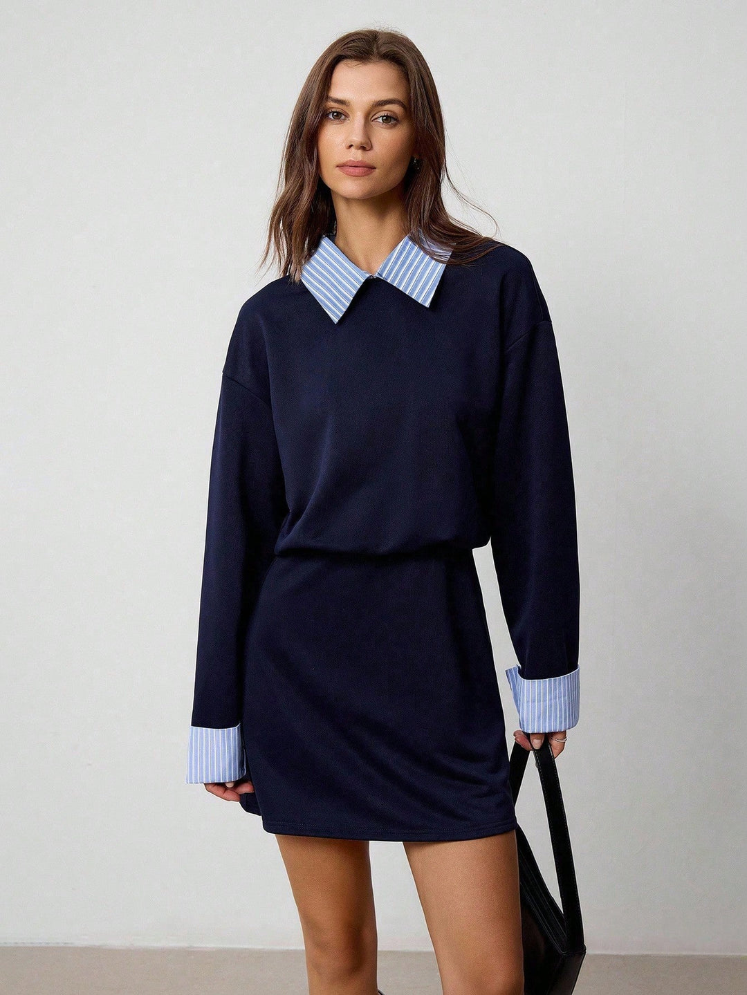 Rochie scurtă SHEIN, albastru