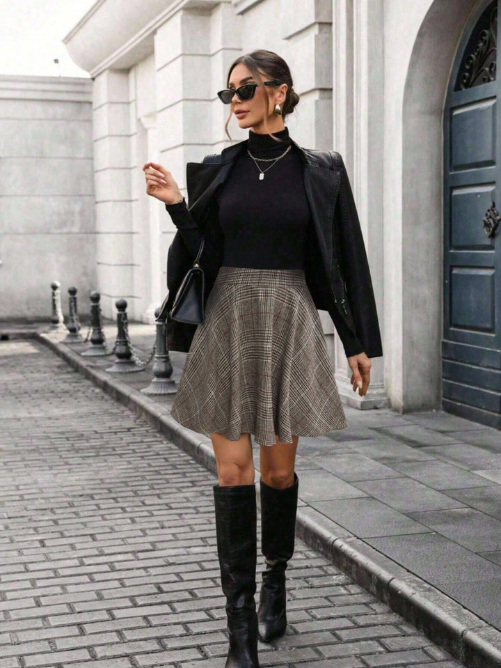 SHEIN szoknya, barna