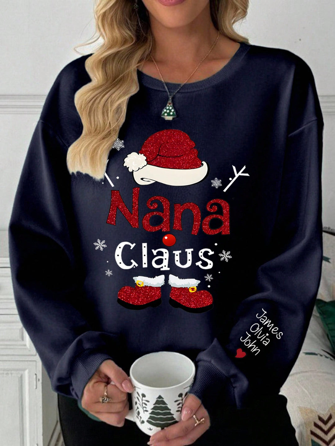 SHEIN kapucnis felső, kék