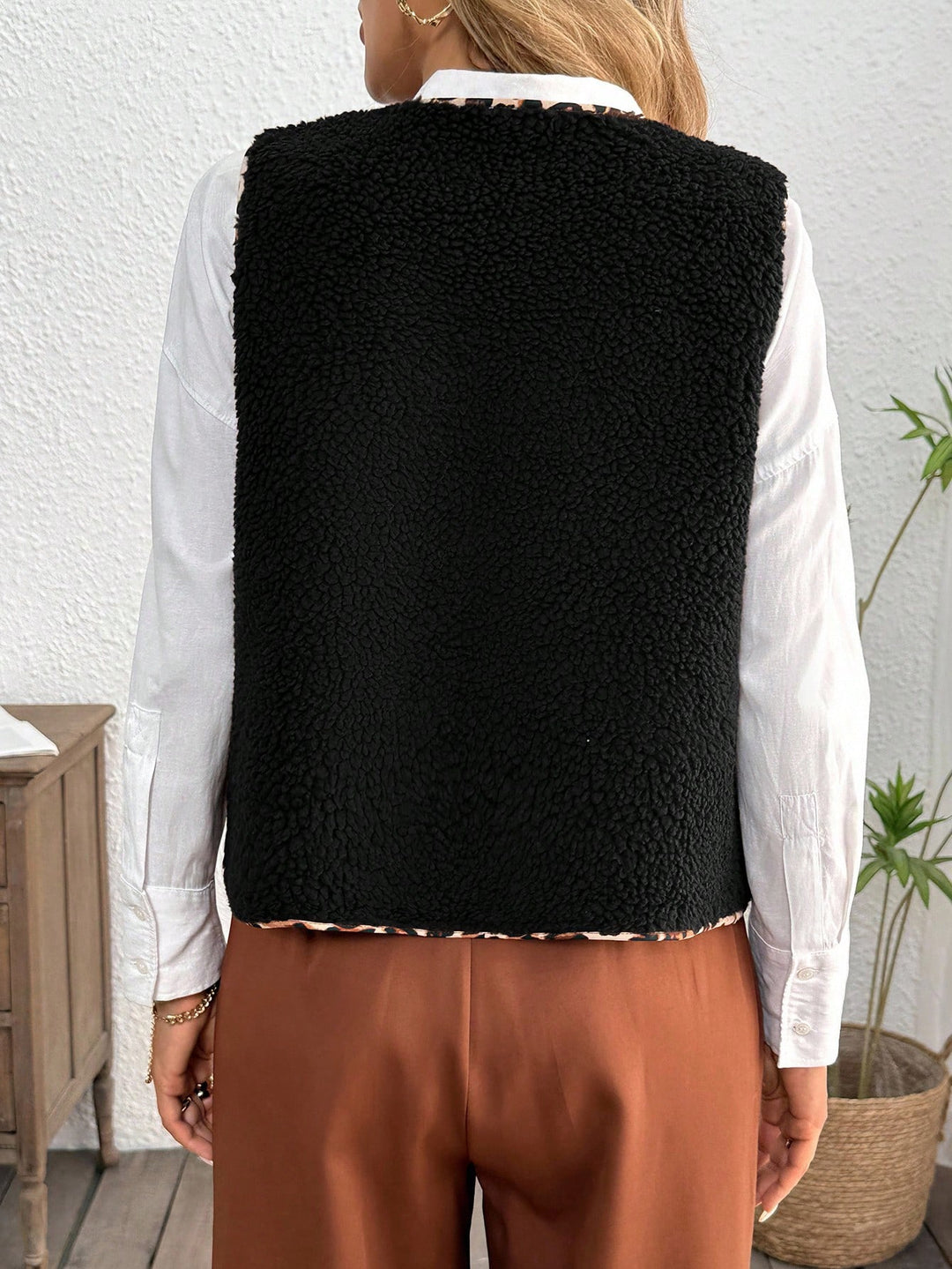 Jachetă SHEIN, negru