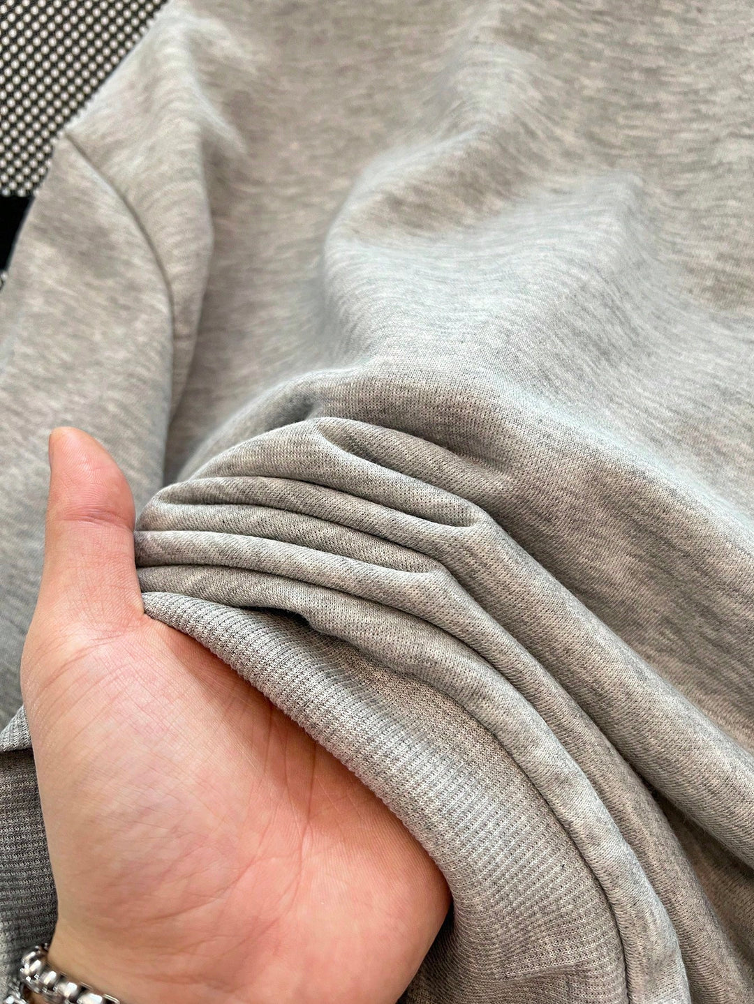 SHEIN kapucnis pulóver, szürke