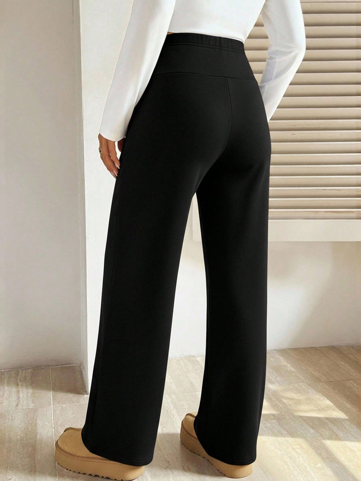 Pantaloni SHEIN, negru