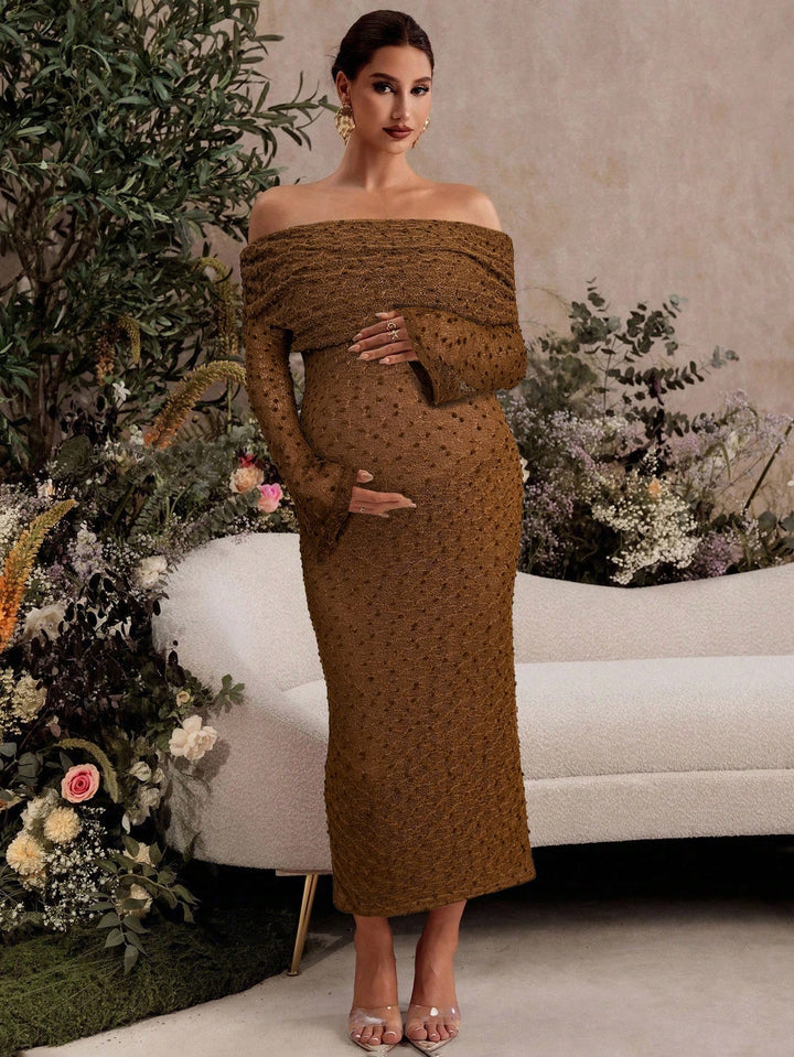 Rochie SHEIN, maro