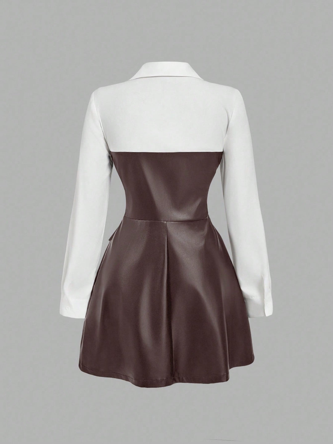 Rochie scurtă SHEIN, maro