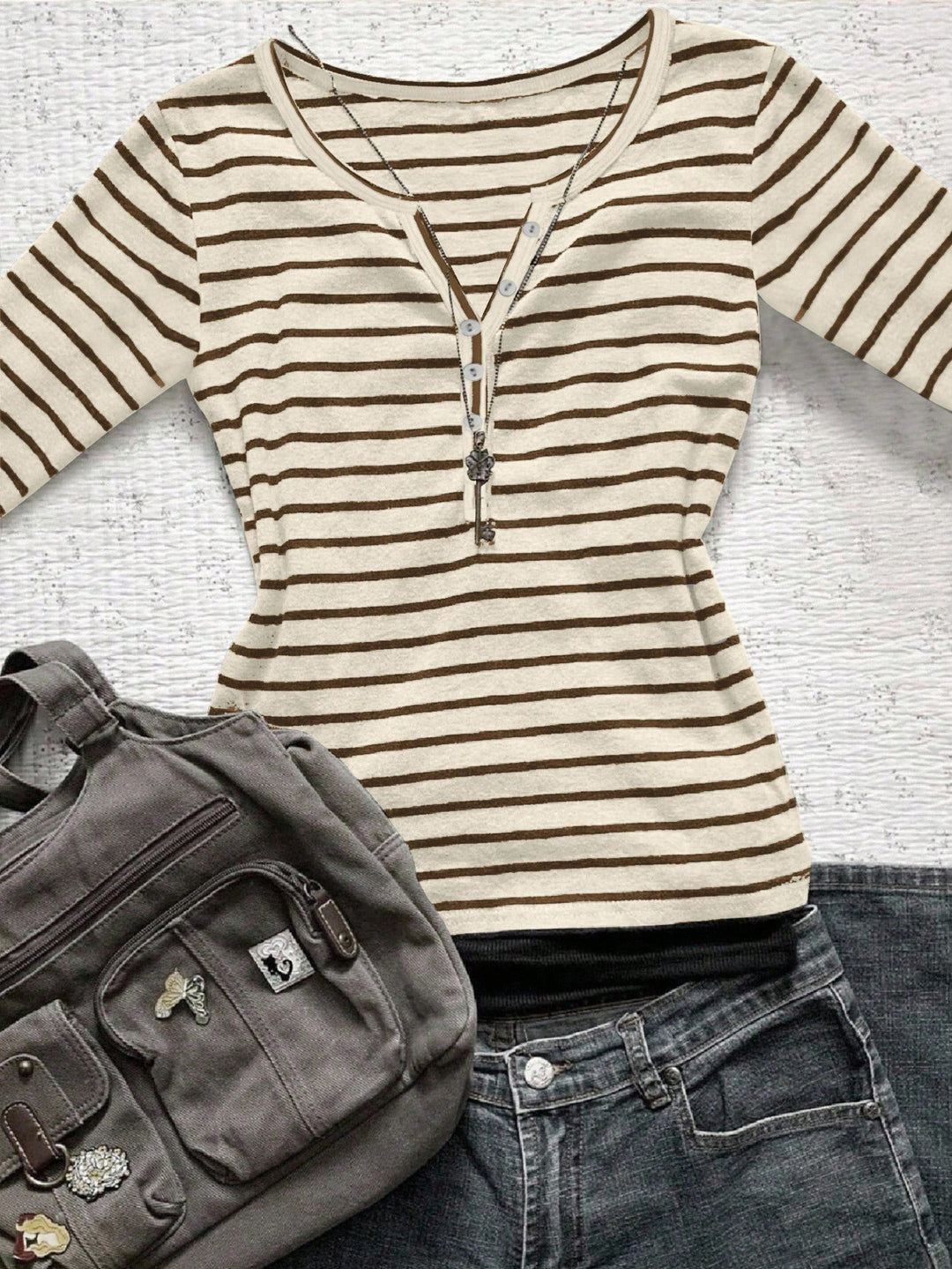 Tricou SHEIN, bej
