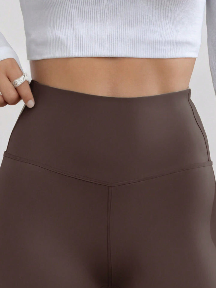 Pantaloni SHEIN, maro