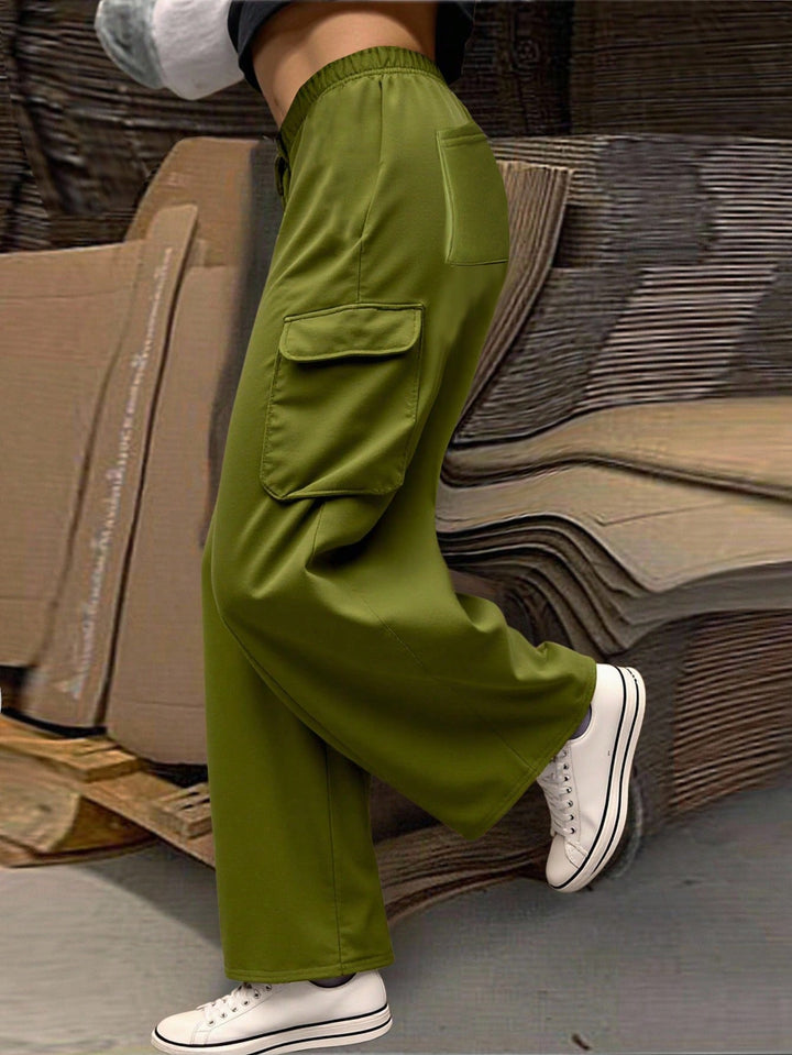 SHEIN nadrág, khaki