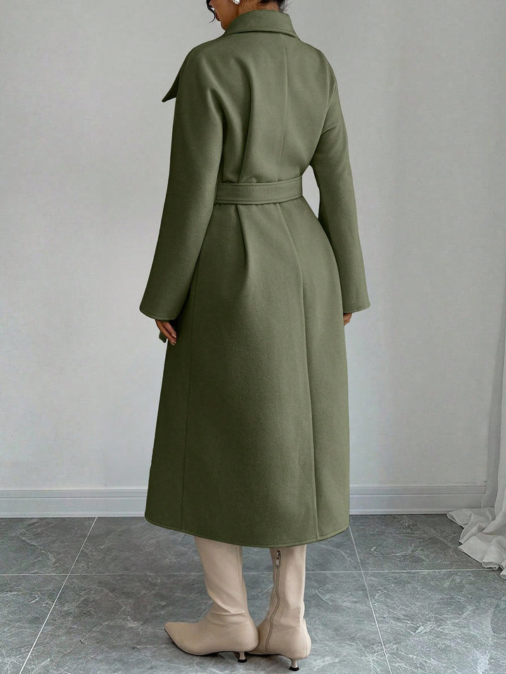 SHEIN télikabát, khaki
