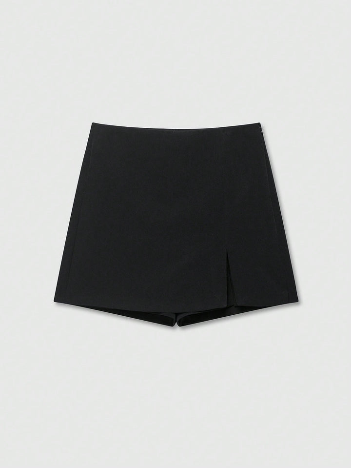 Pantaloni scurți SHEIN, negru