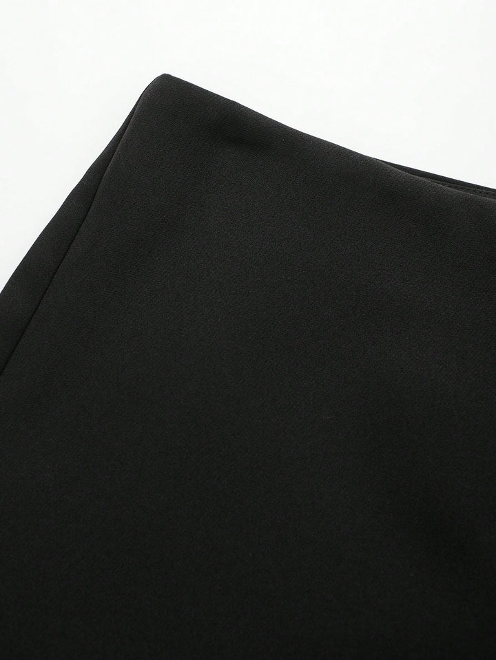 Pantaloni scurți SHEIN, negru