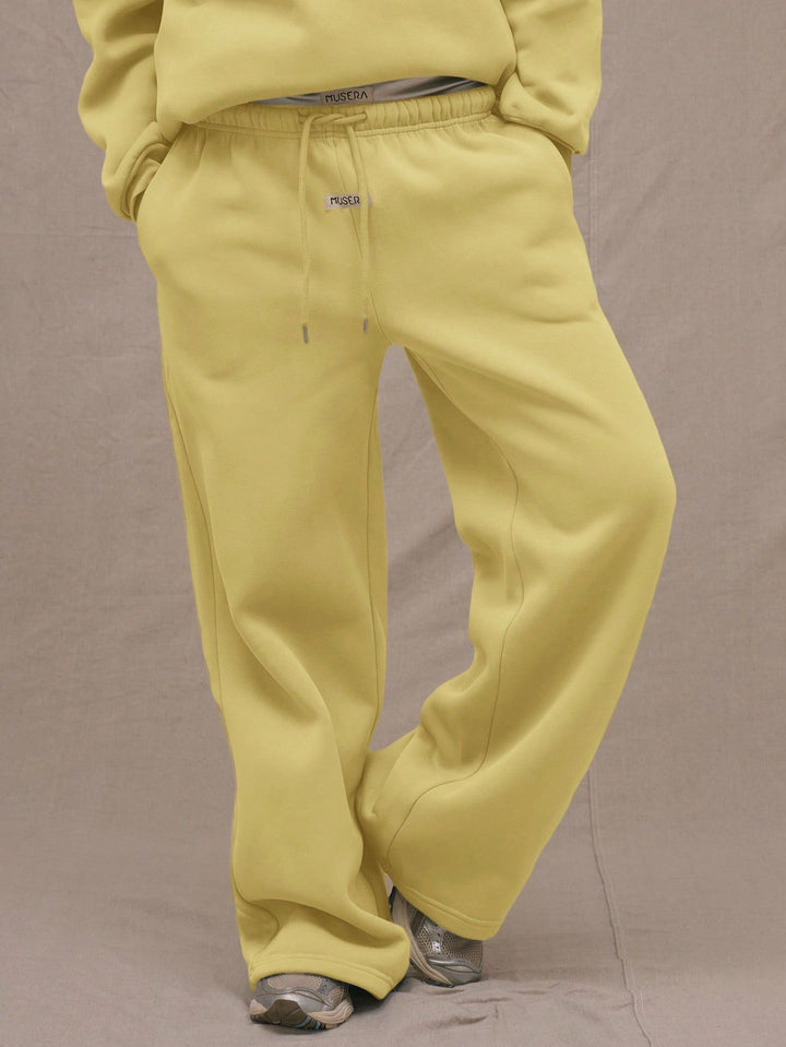 Pantaloni SHEIN, galben