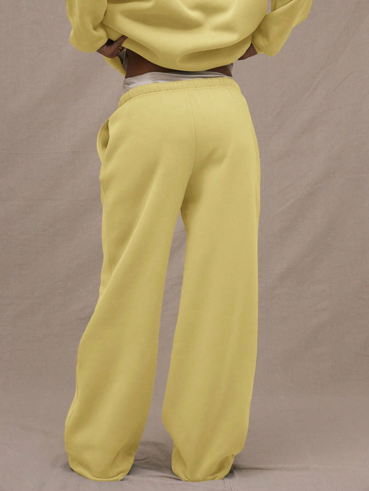 Pantaloni SHEIN, galben