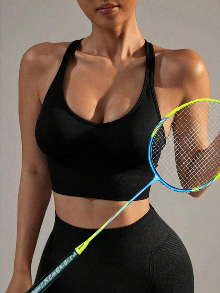 SHEIN fekete sportbustier