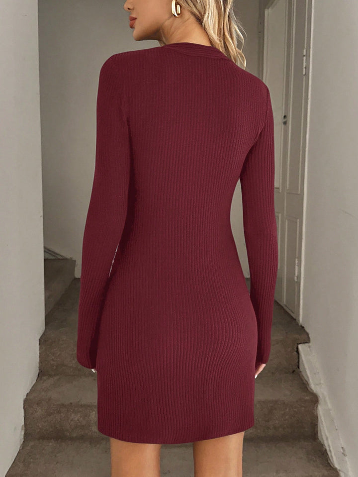 Rochie scurtă SHEIN, vișiniu