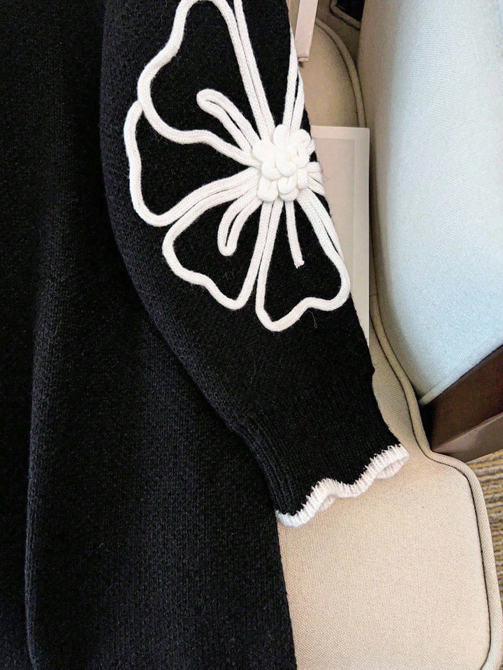 Cardigan SHEIN, negru