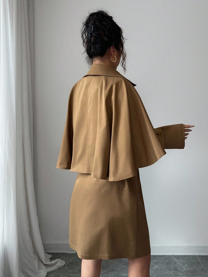 Trench SHEIN, kaki