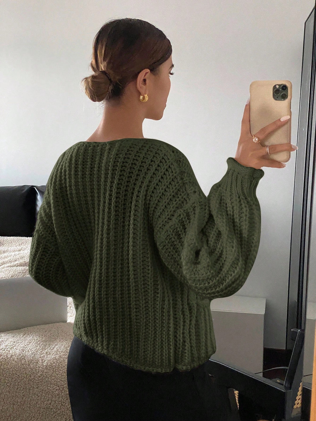 Cardigan SHEIN, verde