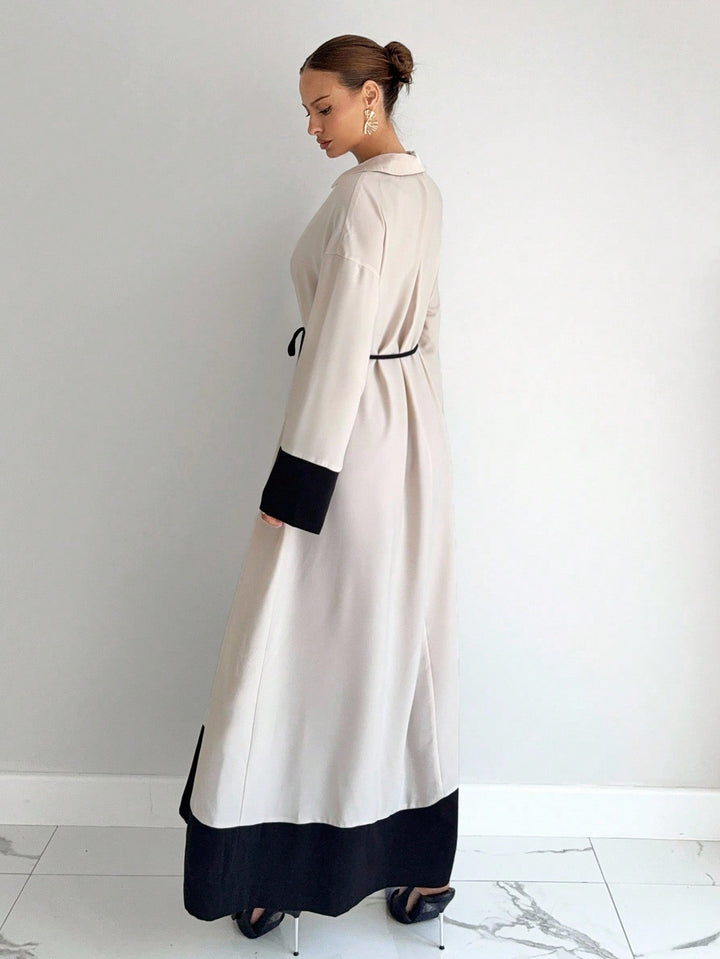 SHEIN Maxi ruha, bézs