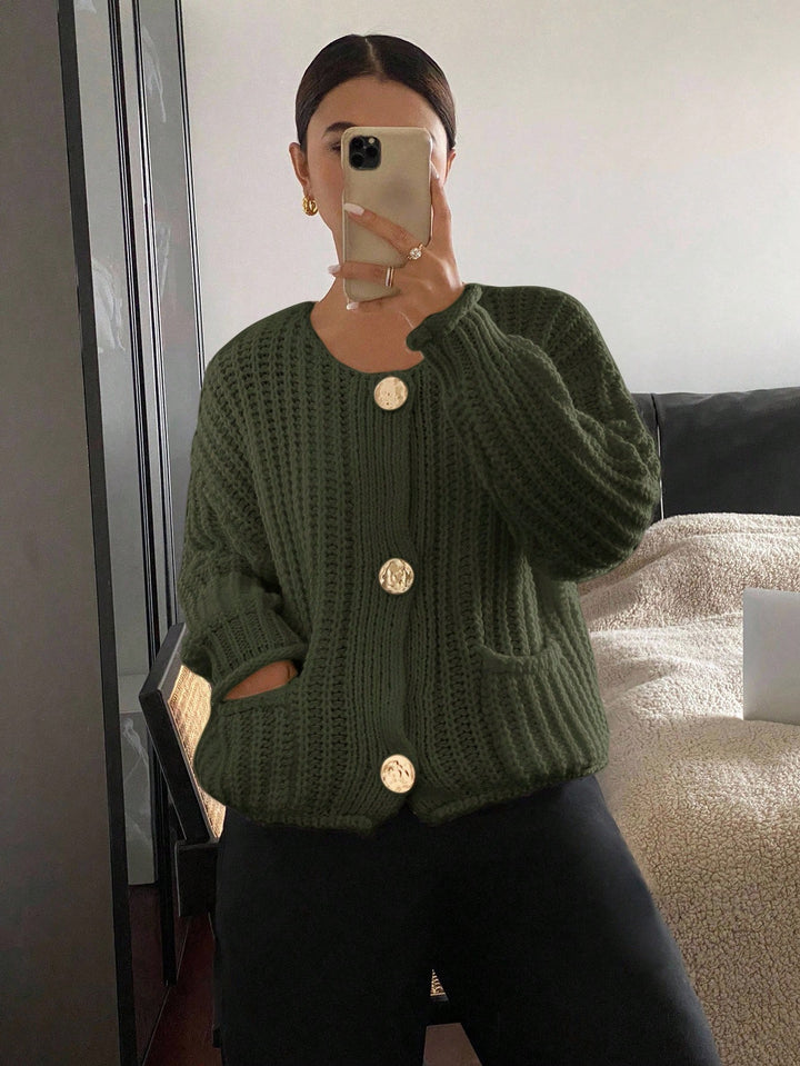 Cardigan SHEIN, verde