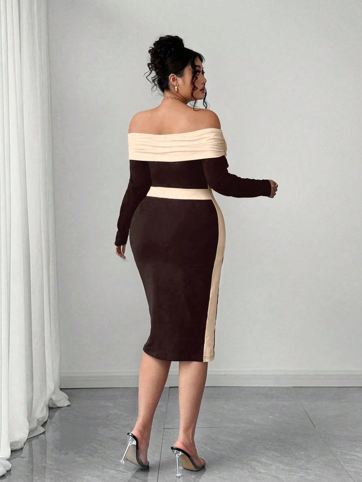 Rochie SHEIN, maro