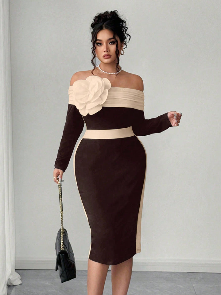 Rochie SHEIN, maro