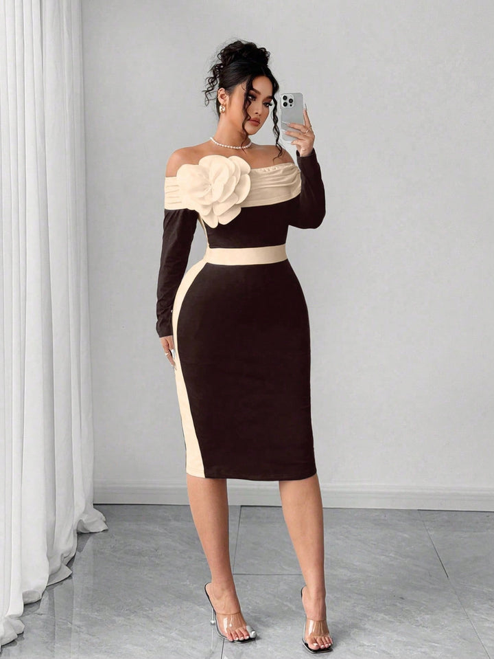 Rochie SHEIN, maro